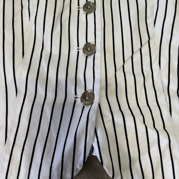 Chaps Plus Size Striped Blazer - Picture 10 of 11